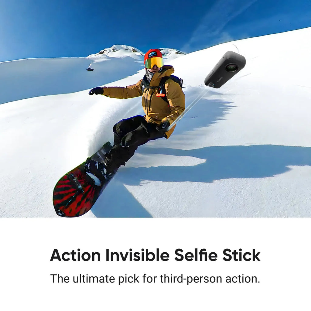Action Invisible Selfie Stick