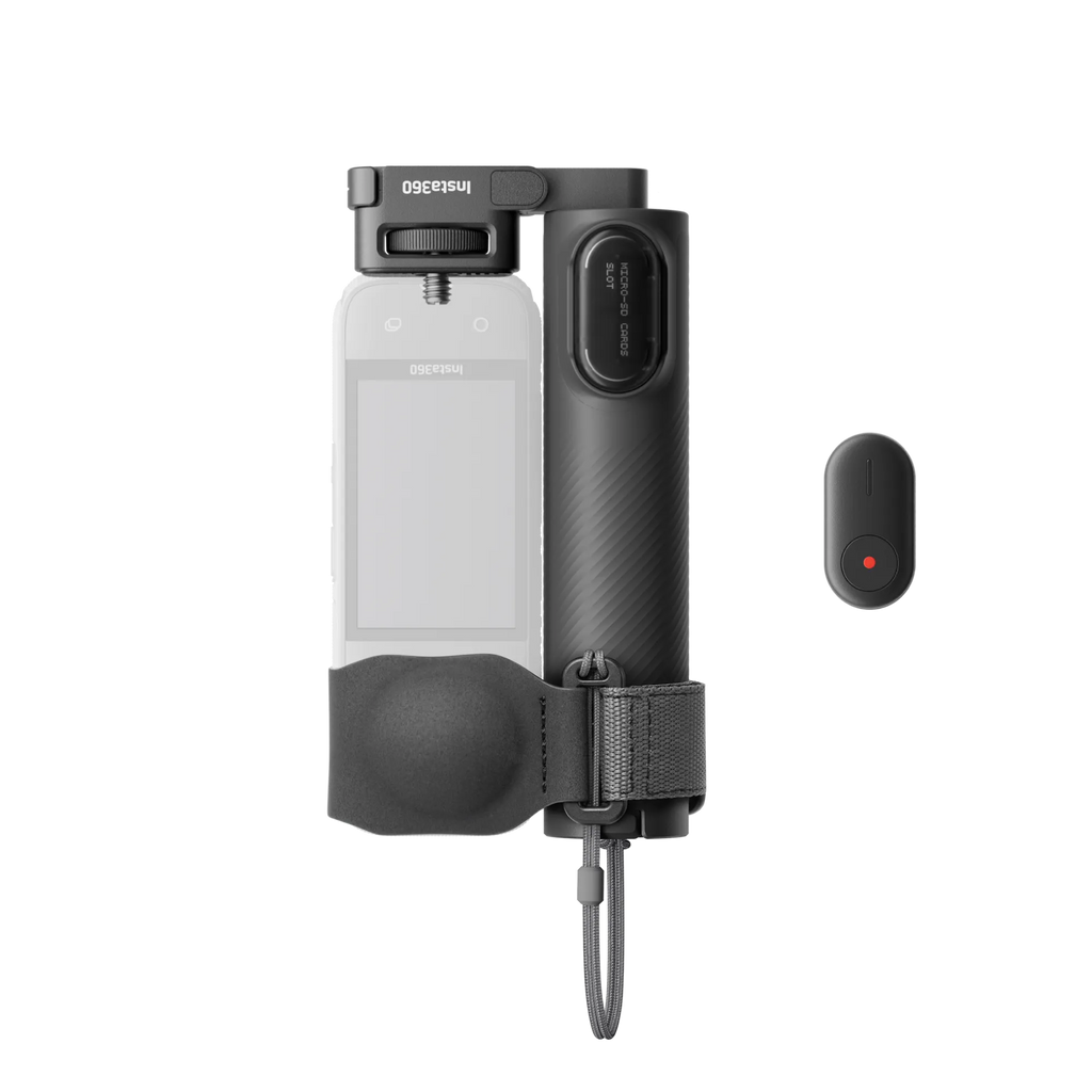 Foldable 2-in-1 Selfie Stick Remote Kit (1/4" Mount)