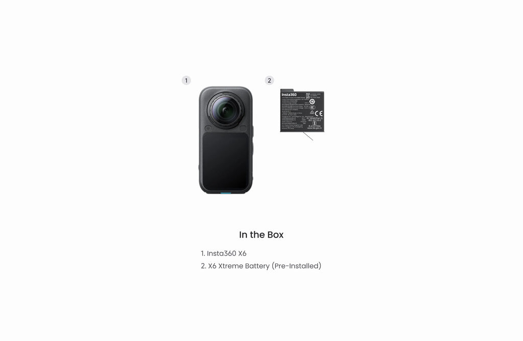 Insta360 X6 Camera