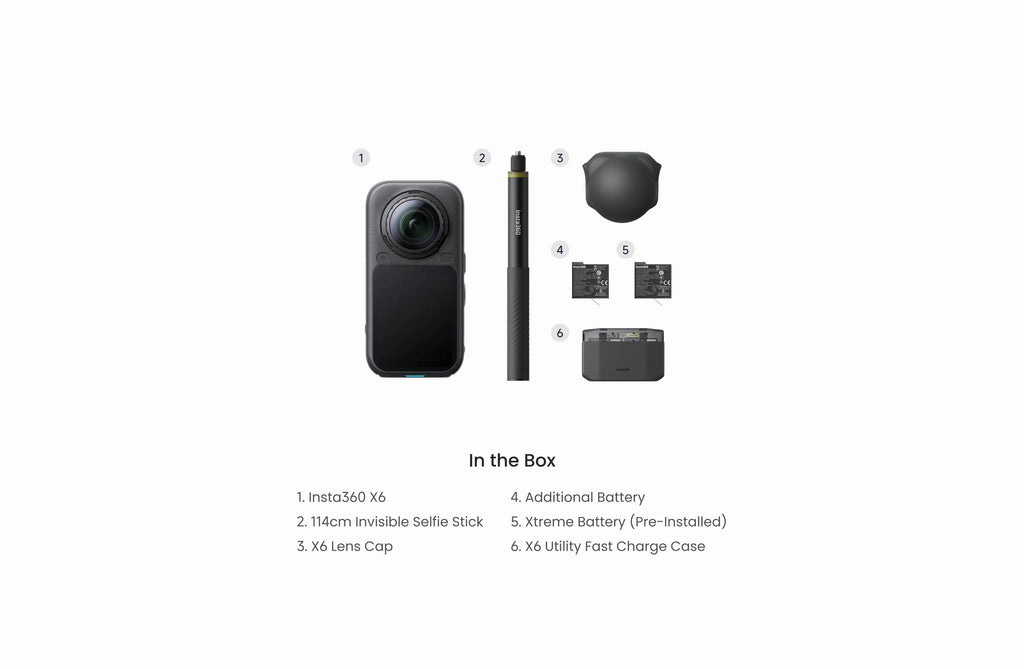 Insta360 X6 Camera