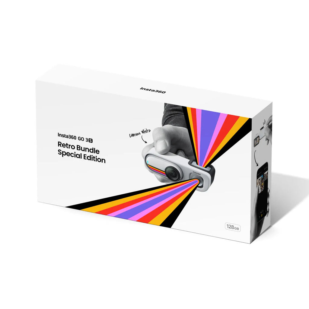 Insta360 GO 3S Retro Bundle Special Edition 128GB (Canvas White)
